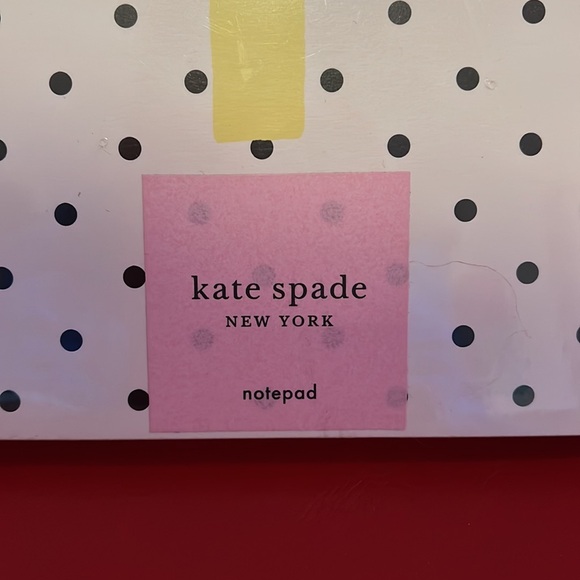 NWT Kate Spade notepad - Picture 2 of 3